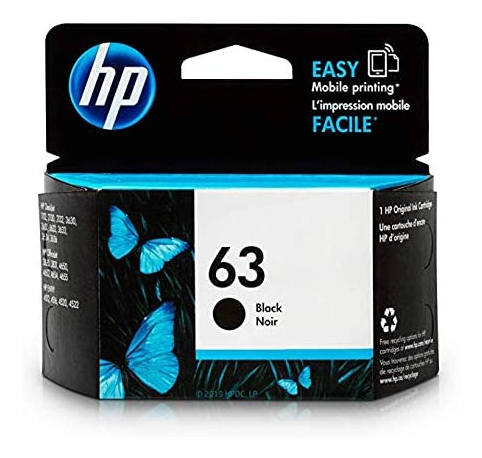 HP 63 Black Ink Cartridge