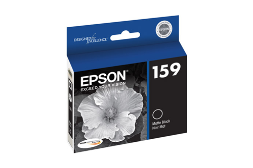 T159820 Epson UltraChrome Hi-Gloss 2 Ink Cartridge Matte Black