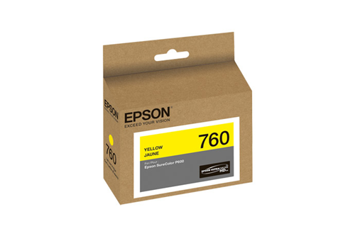T760420 Epson 760 Yellow Original Ink Cartridge