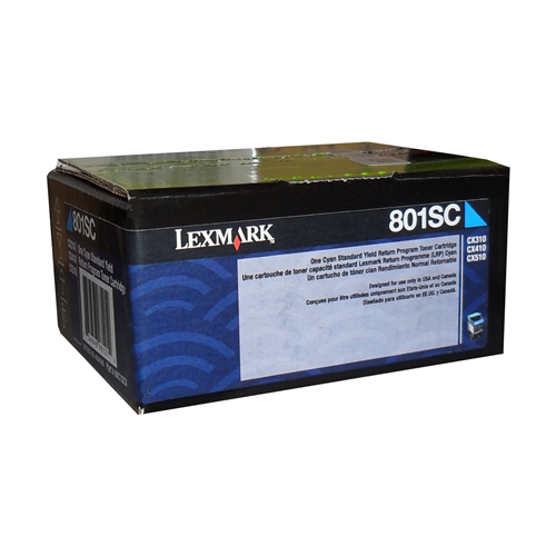 Lexmark CX310,410,510 Cyan Return Program 2K Toner Cartridge - CARTOUCHE CANADA une division de Groupe INFO-COM Perfection