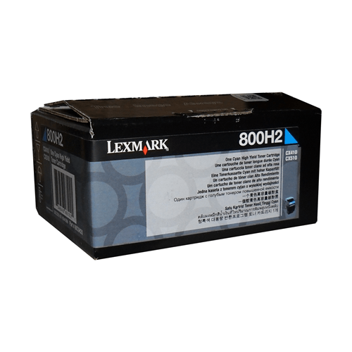 Lexmark CX410,510 Cyan 3K Toner Cartridge - CARTOUCHE CANADA une division de Groupe INFO-COM Perfection