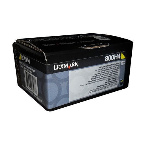 Lexmark CX410,510 Yellow 3K Toner Cartridge - CARTOUCHE CANADA une division de Groupe INFO-COM Perfection