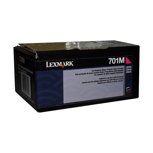 Lexmark CS/CX310,410,510 Magenta Return Program 1K Toner Cartridge - CARTOUCHE CANADA une division de Groupe INFO-COM Perfection
