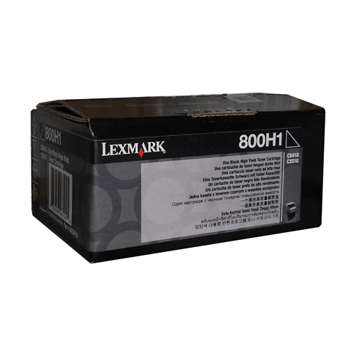 Lexmark CX410 Black 4K Toner Cartridge - CARTOUCHE CANADA une division de Groupe INFO-COM Perfection