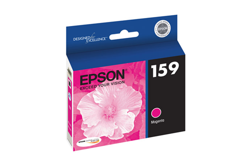 T159320 Epson 159 UltraChrome Hi-Gloss 2 Ink Cartridge Magenta