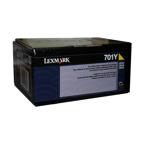 Lexmark CS/CX310,410,510 Yellow Return Program 1K Toner Cartridge - CARTOUCHE CANADA une division de Groupe INFO-COM Perfection